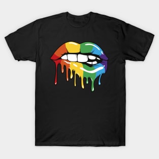 Rainbow Lips T-Shirt